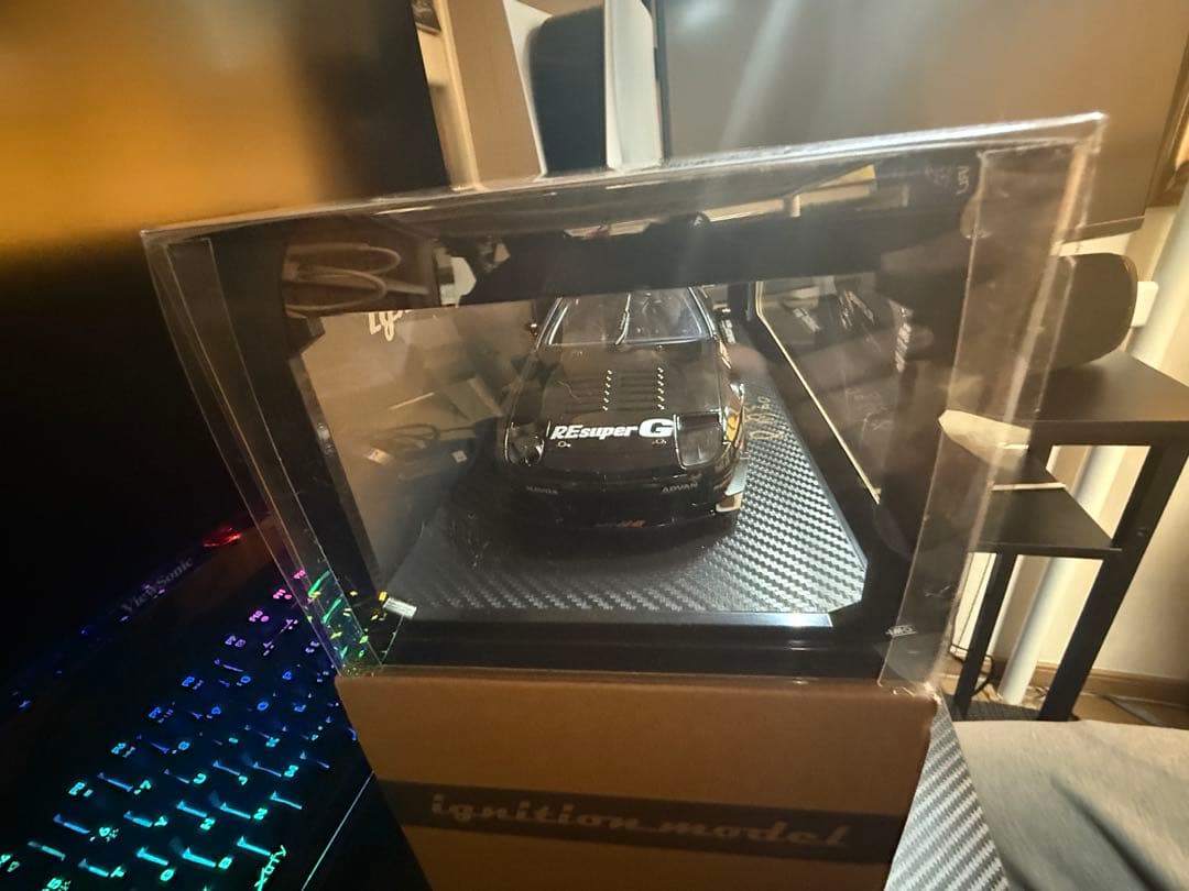 希少　イグニッションモデル 1/18 FC3S RE雨宮　RX-7 サイン入り