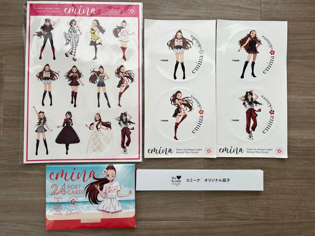 安室奈美恵 エミーナ emina セブンイレブン 新品未使用 グッズ