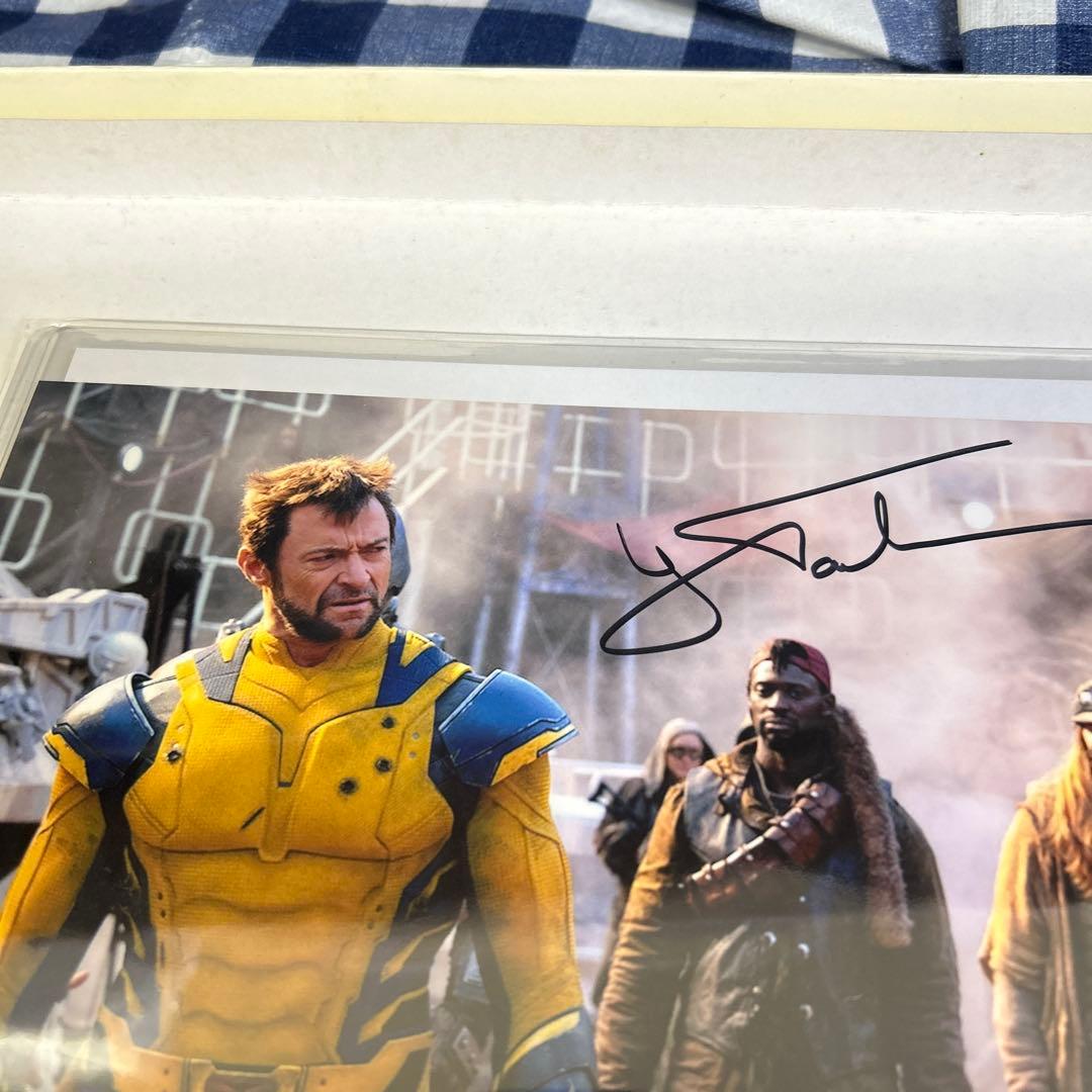 ヒュー・ジャックマン＆ライアン・レイノルズ 直筆サイン入りフォト デッドプール