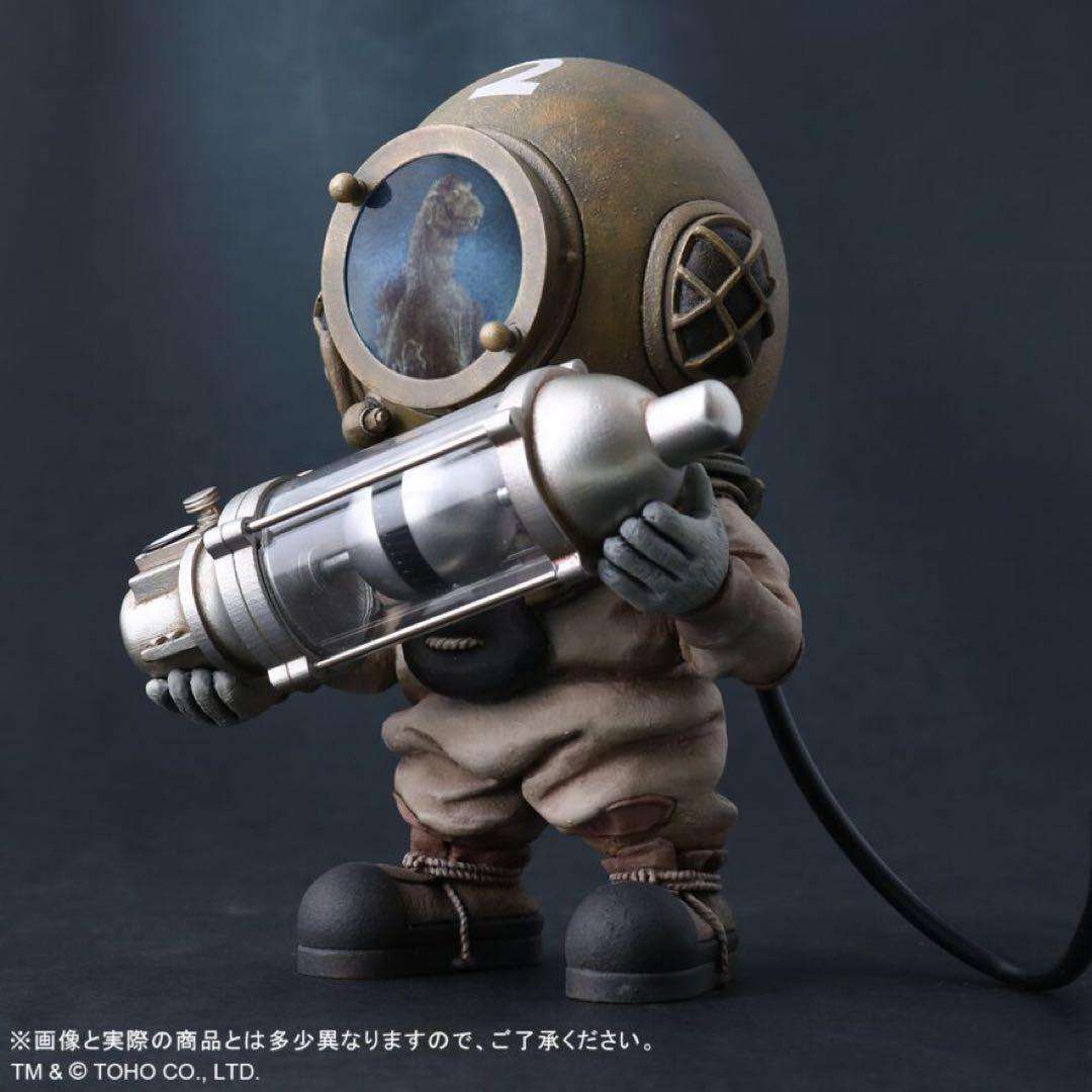 【新品/未開封】少年リック限定版★デフォリアル芹沢博士 総天然色Ver.★ゴジラ
