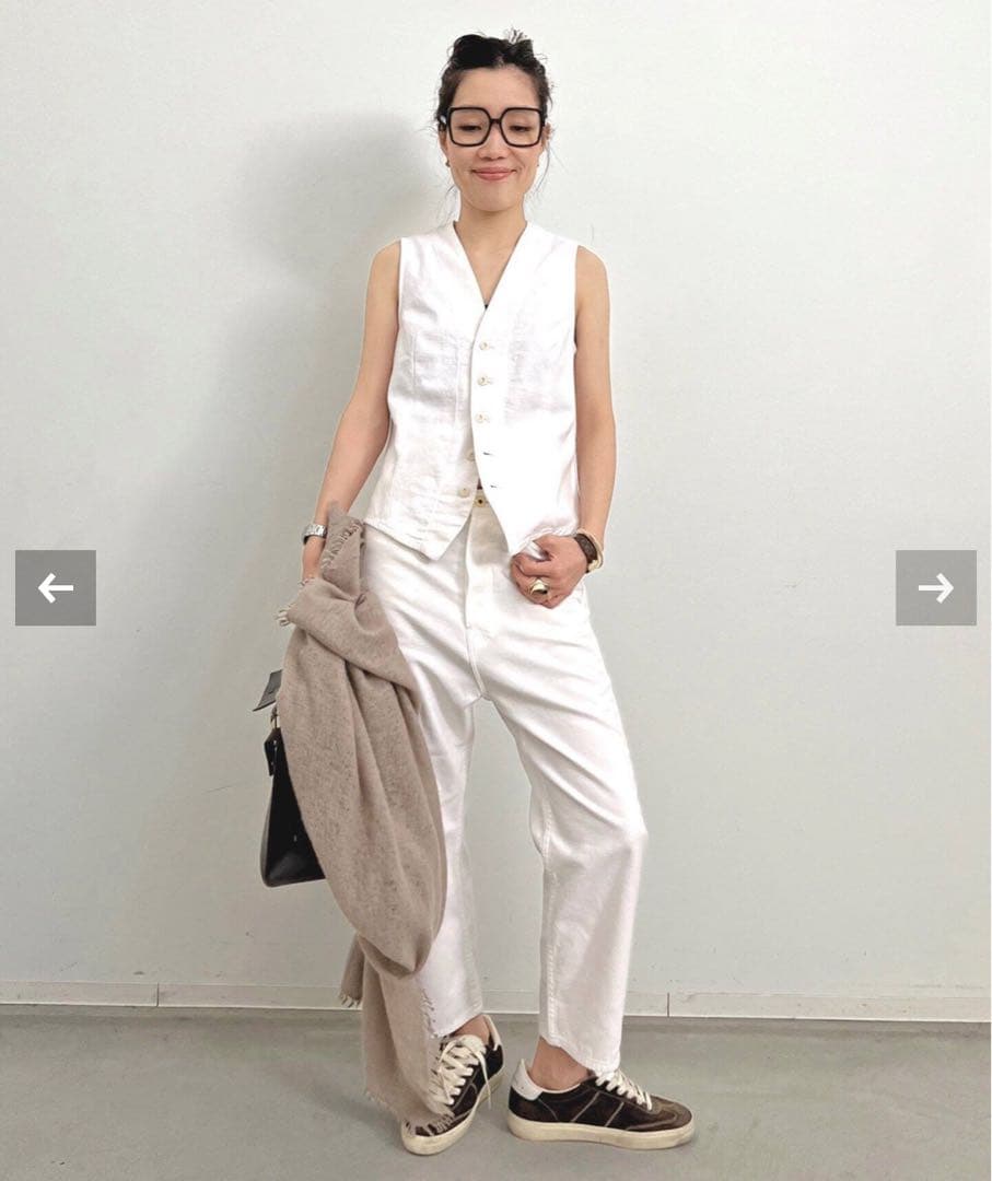 マディソンブルー サルエルパンツ　SAROUEL PT L.oz BS