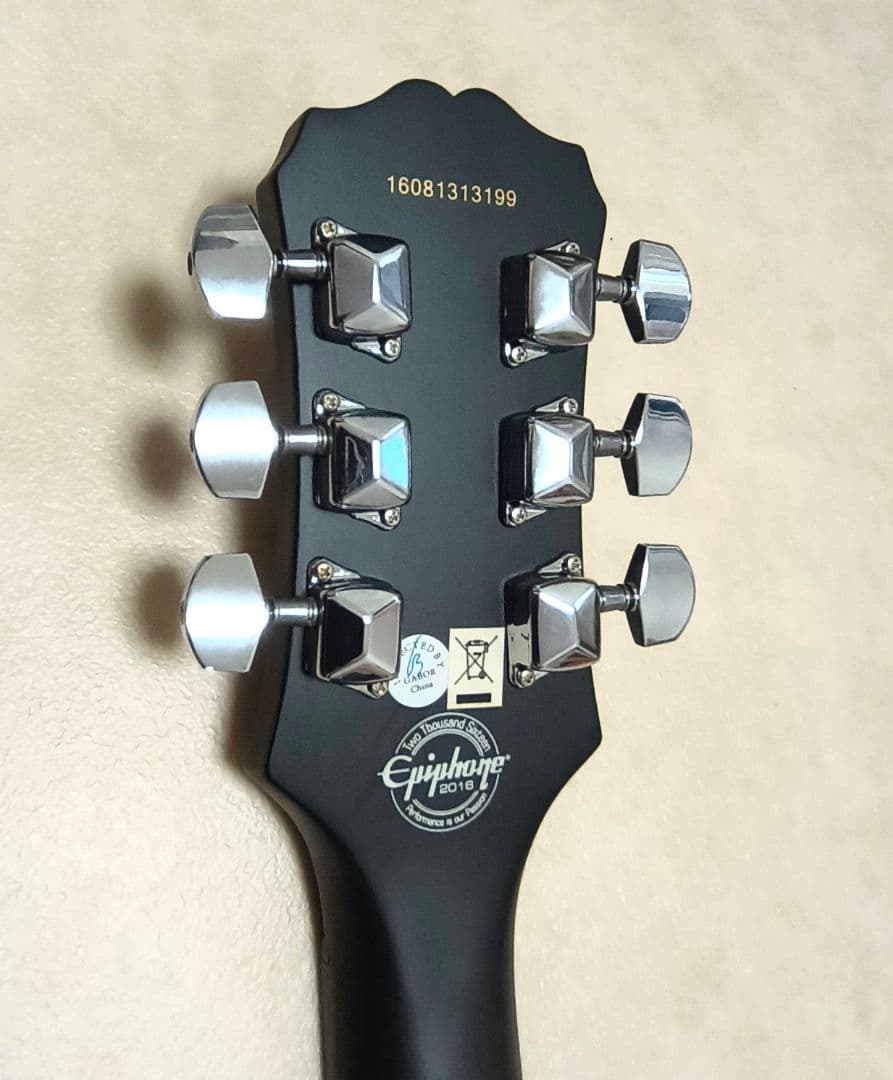 【メンテ済】Epiphone les paul special サテンブラック