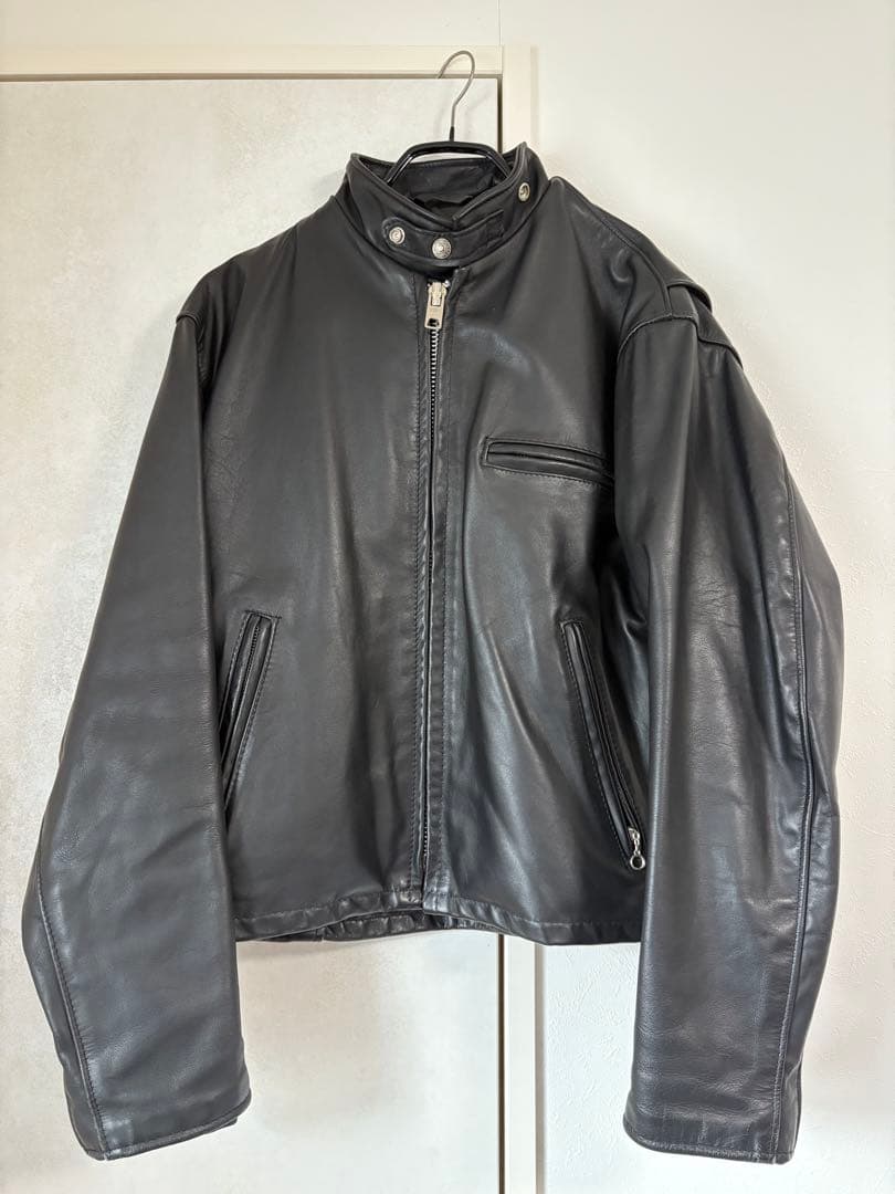 Schott シングルライダースジャケット　641E