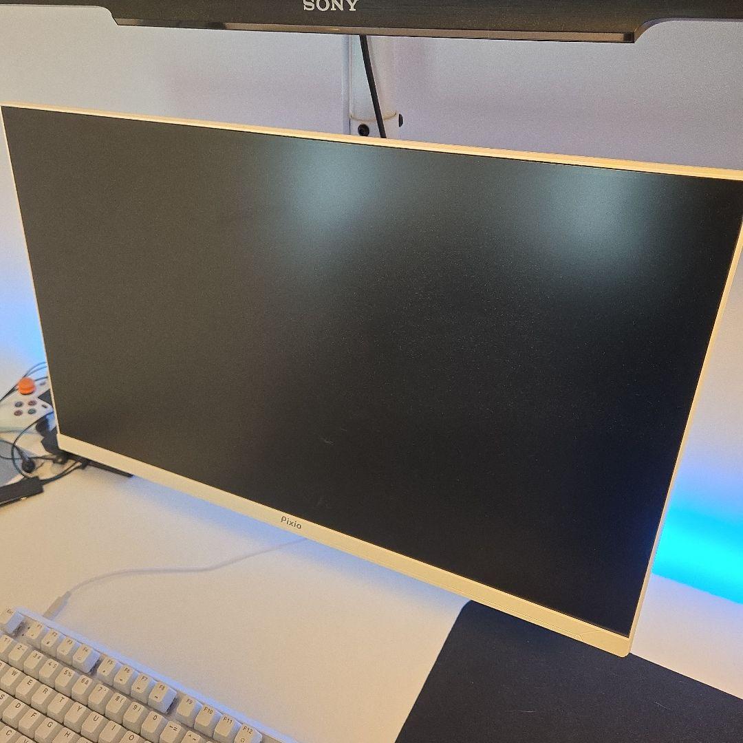 Pixio 23.8インチ FHD IPS ホワイト ゲーミングモニター