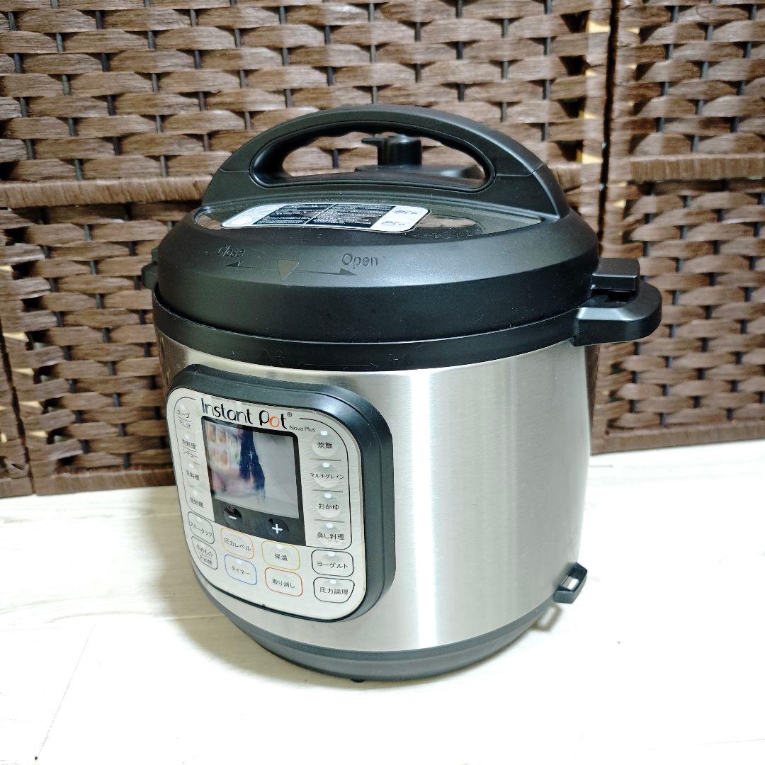【美品】InstantPot Nova Plus 60 電気圧力鍋 5.7L