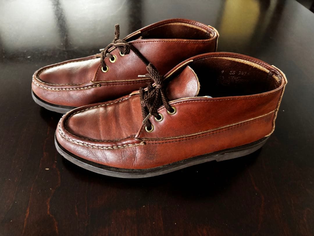 ラッセルモカシン チャッカブーツ