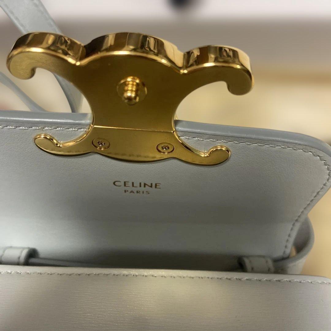 riセリーヌCELINE ミニクロード　ショルダーバッグ　トリオンフ