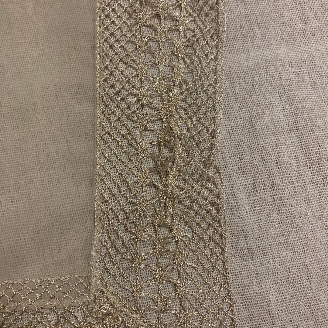 ブラウン Vネック マキシドレス