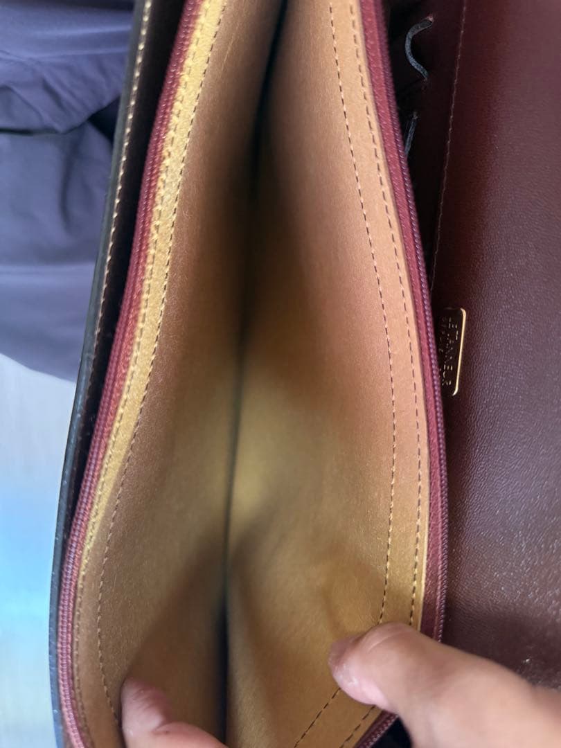 【美品】LE TANNEUR ルタヌア 1898年 本革 ハンドバック ビジネス