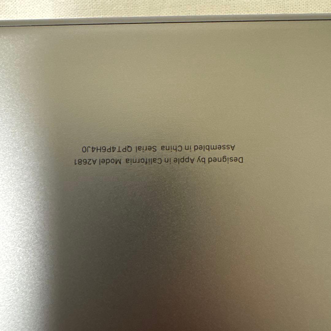 MacBook Air スペースグレー 箱、充電器付き