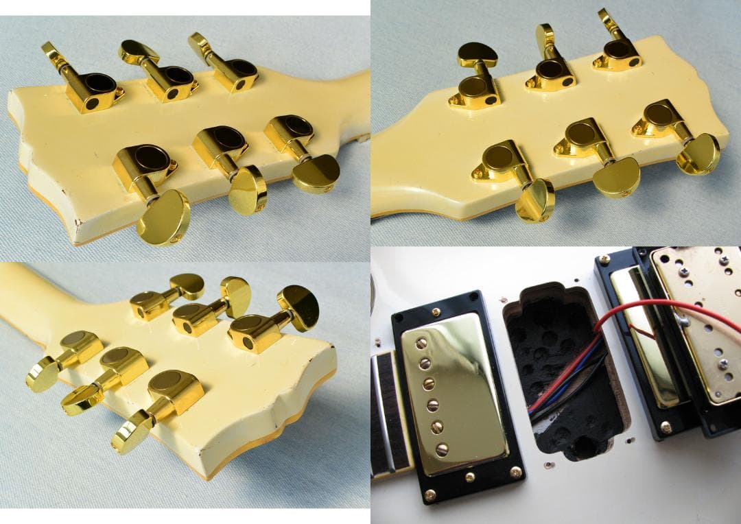 Diamond by Aria 70年代 3PU ビグズビー レスポールカスタム