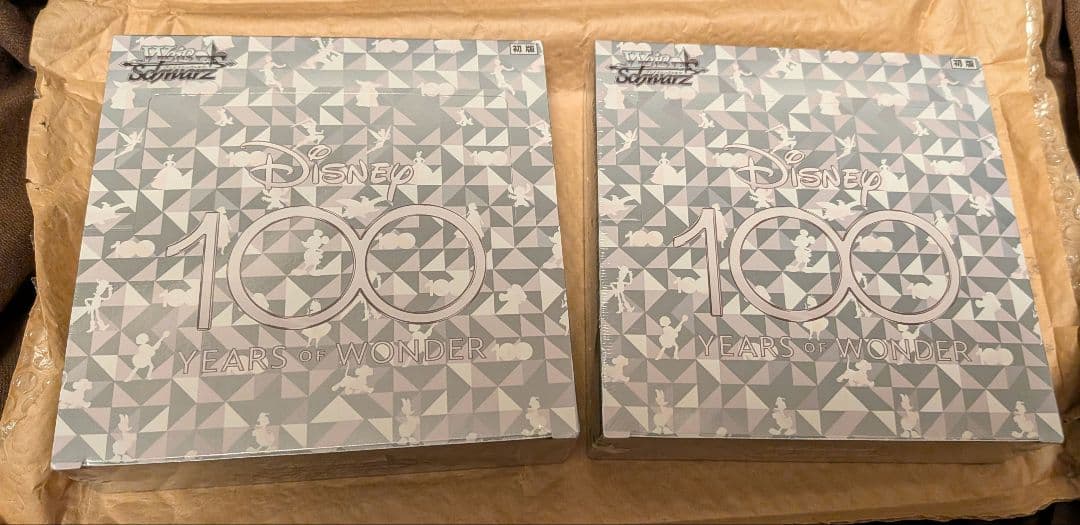 Disney 100 初版 ヴィイスシュヴァルス 2BOX　シュリンク付