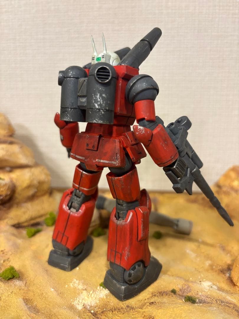 HG 1/144 ガンタンク 、ガンキャノン、ジオラマベースの3点セット