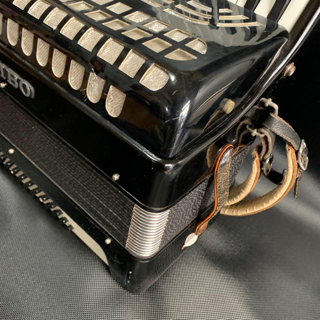 TOMBO アコーディオン　No52 ケース付き　トンボ　34鍵盤