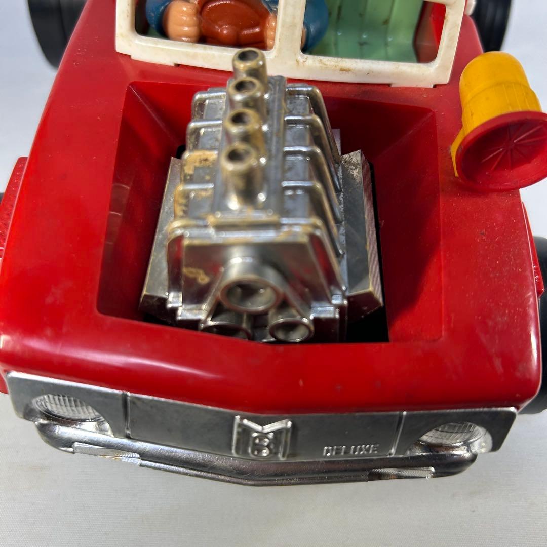 昭和レトロ　ヨネザワ　ビッグマシン　消防車