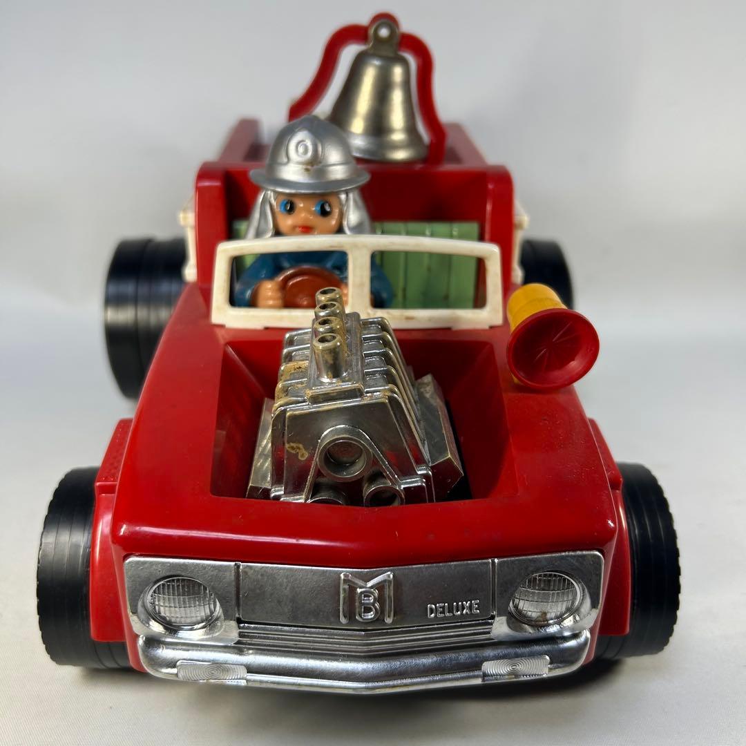 昭和レトロ　ヨネザワ　ビッグマシン　消防車