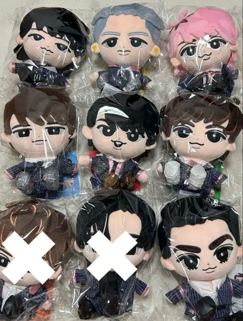 【7体セット】Man すのチル　BIG ぬい