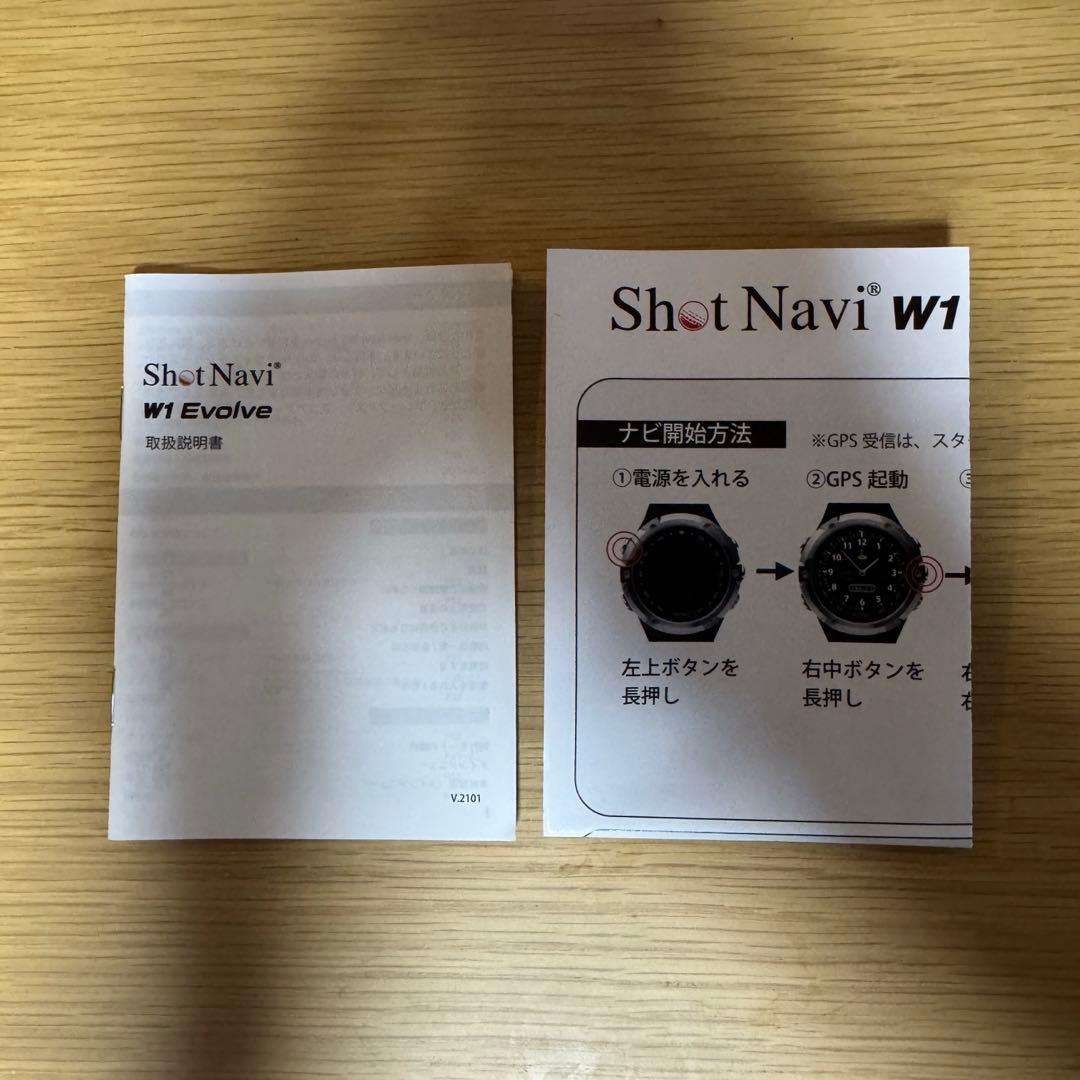 【極美品・動作良好】ゴルフ距離計ショットナビ ShotNavi w1Evolve