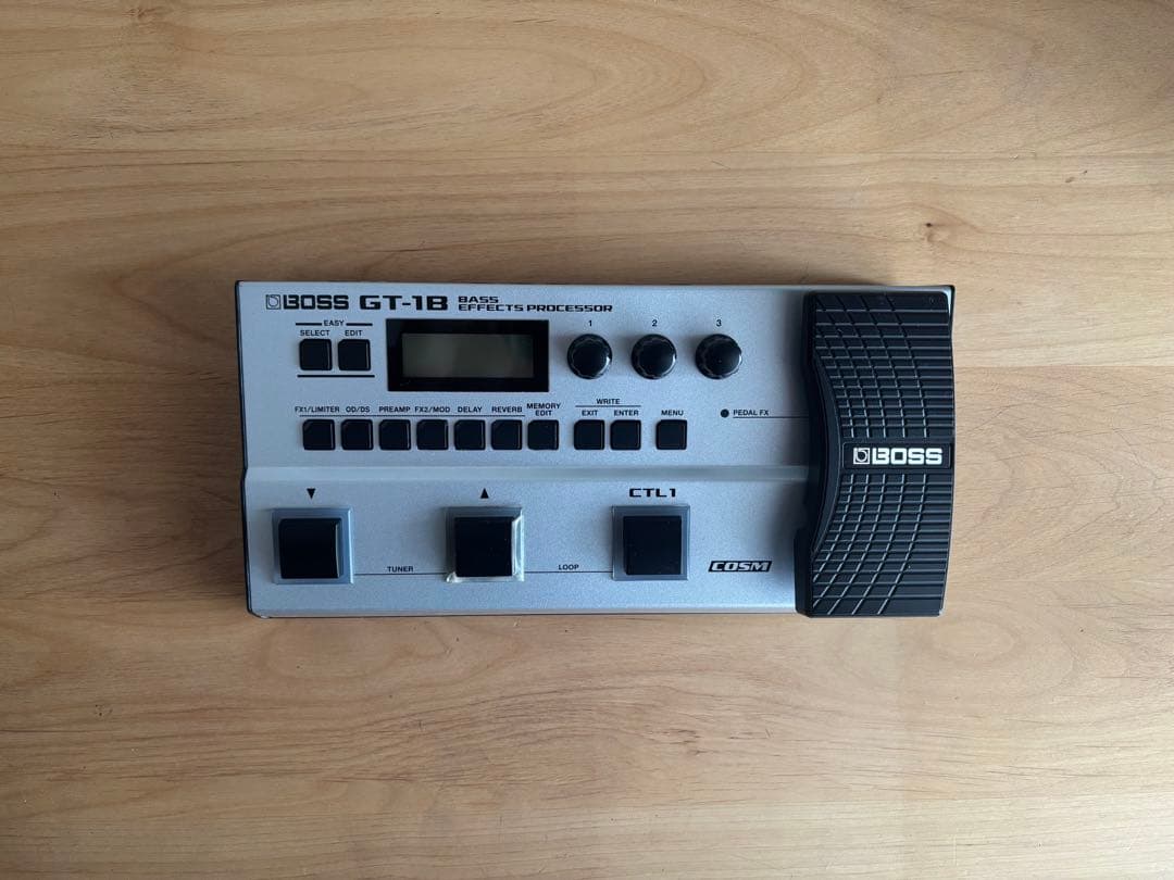 【美品・動作確認済】 ベース用マルチエフェクター「GT-1B」