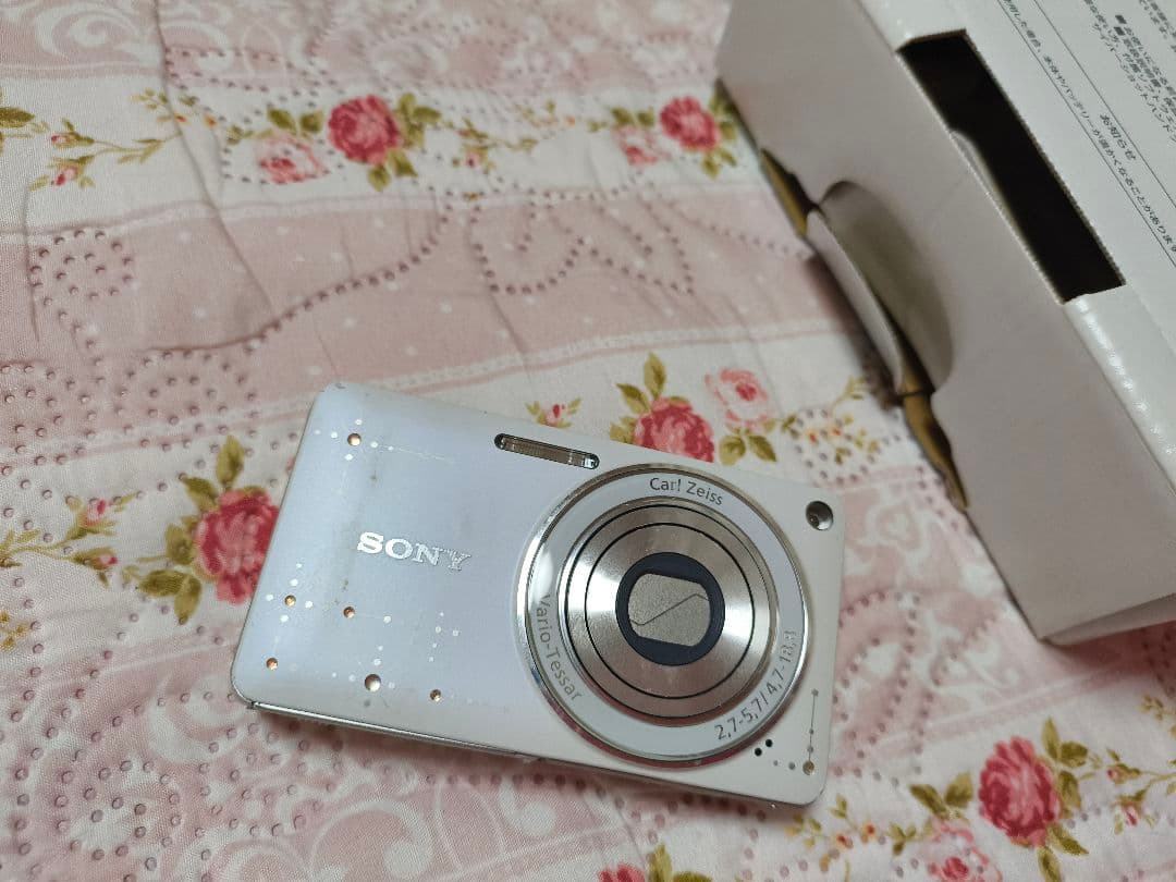SONY ★ソニーセイバーショット　カメラUSED★DSC-W350D ホワイト