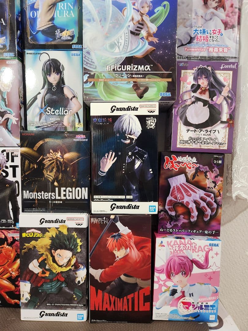 未開封フィギュア35個 美少女系 ニカ 東京喰種 フリーレン ヒロアカ ウマ娘