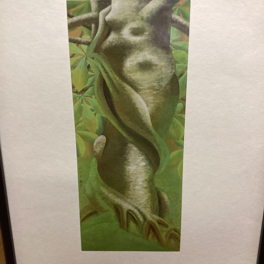 天才画家速水御舟　作品集大作編より　便利堂監修　画集NO 16 【　樹　木　】