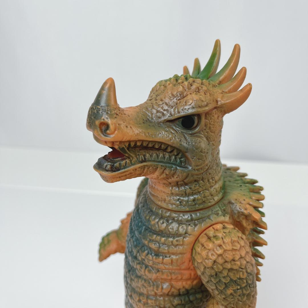 美品☘️ ブルマァク　アンギラス　ソフビ　当時物