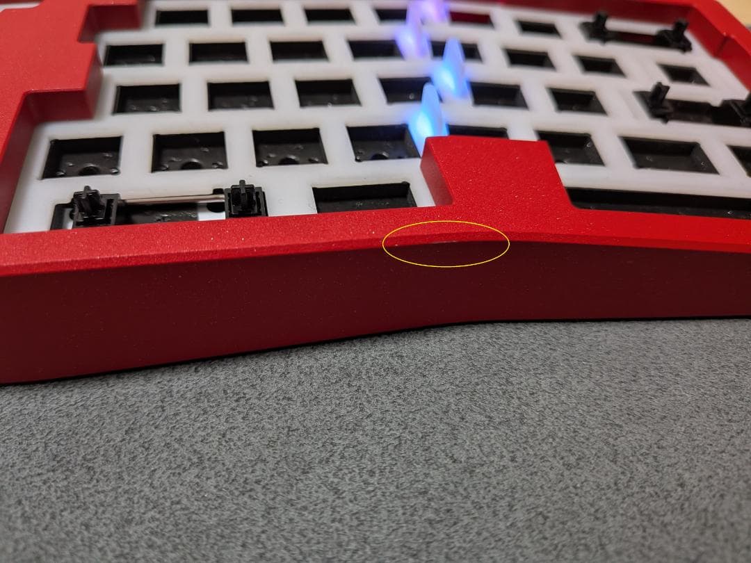 Qwertykes NEO ergo メカニカルキーボード 純正リストレスト付