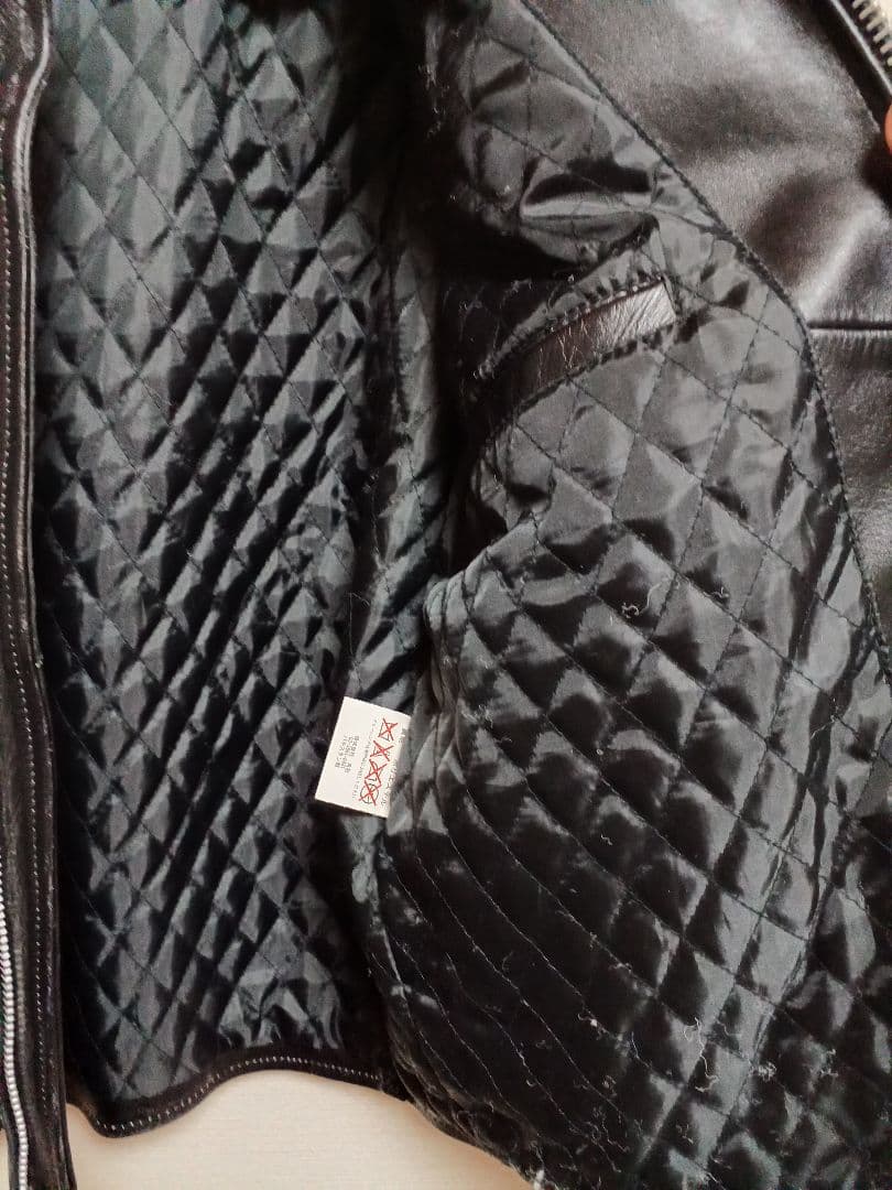 HORN WORKS ホーンワークス レザー ライダースジャケット 本革 LL