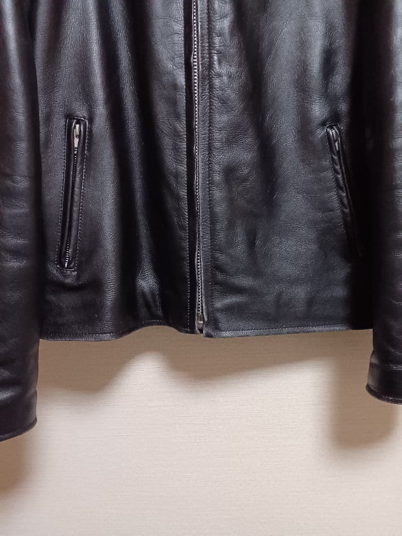 HORN WORKS ホーンワークス レザー ライダースジャケット 本革 LL