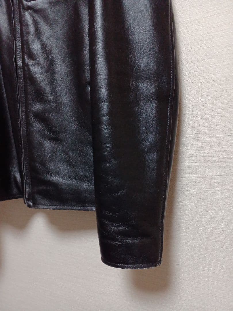 HORN WORKS ホーンワークス レザー ライダースジャケット 本革 LL