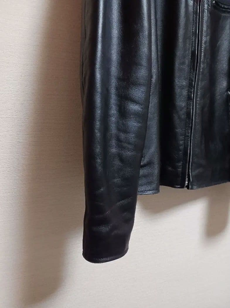 HORN WORKS ホーンワークス レザー ライダースジャケット 本革 LL