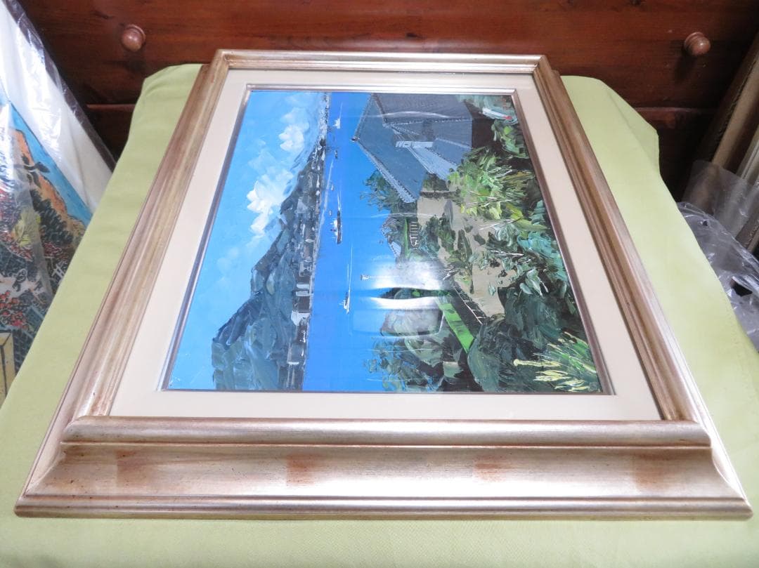 ◆　土井昌平　「グラバー邸」　油彩　F６号　真作保証　◆