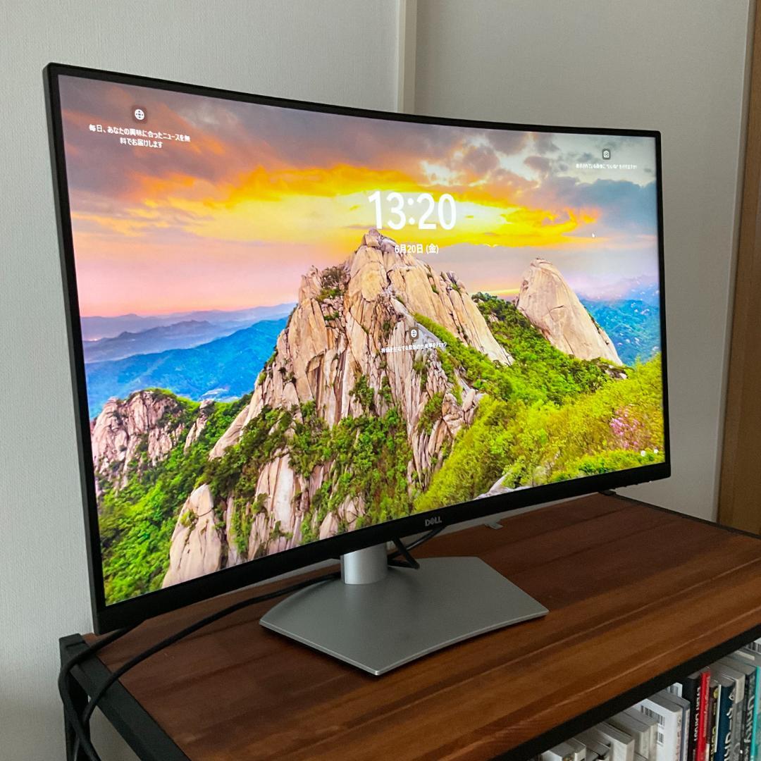 Dell S3221QS 31.5インチ 曲面4Kモニター ディスプレイ