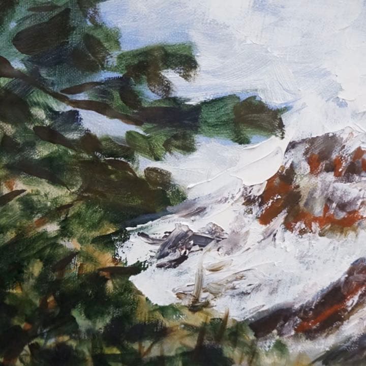 二市村健一 10号 油絵 絵画 芸術 美術 額装 風景画 肉筆画 アート 美術品