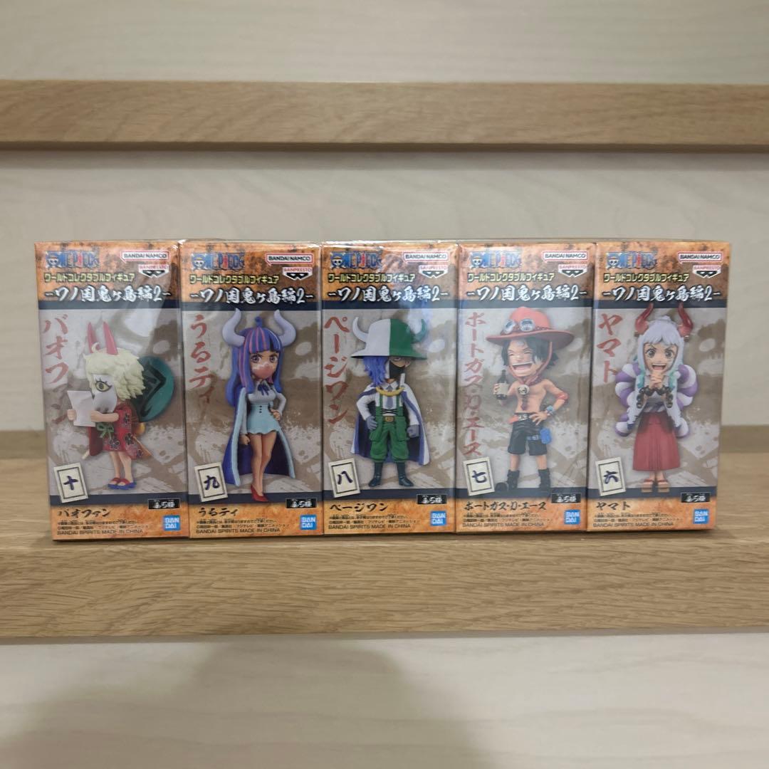 【タイムセール中‼️】ワンピース　ワーコレ　ワノ国鬼ヶ島島編　全種　ウタ　セット