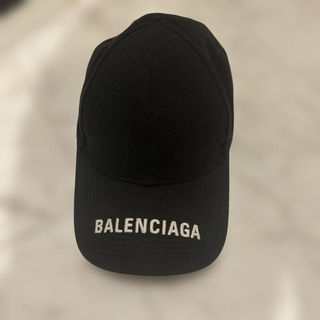 BALENCIAGA ベースボールキャップ ブラック