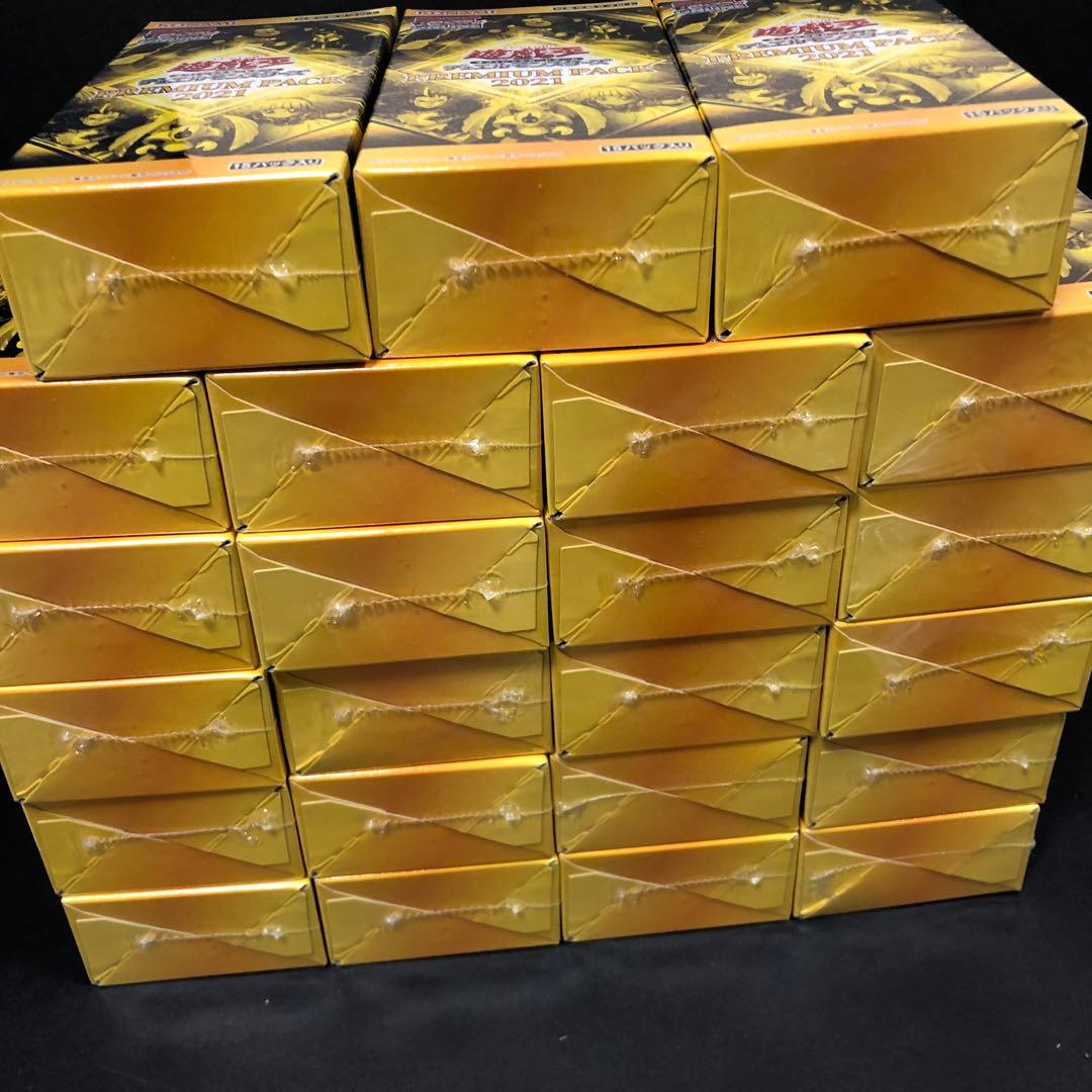 遊戯王　プレミアムパック2021  未開封　23ボックスシュリンク付き