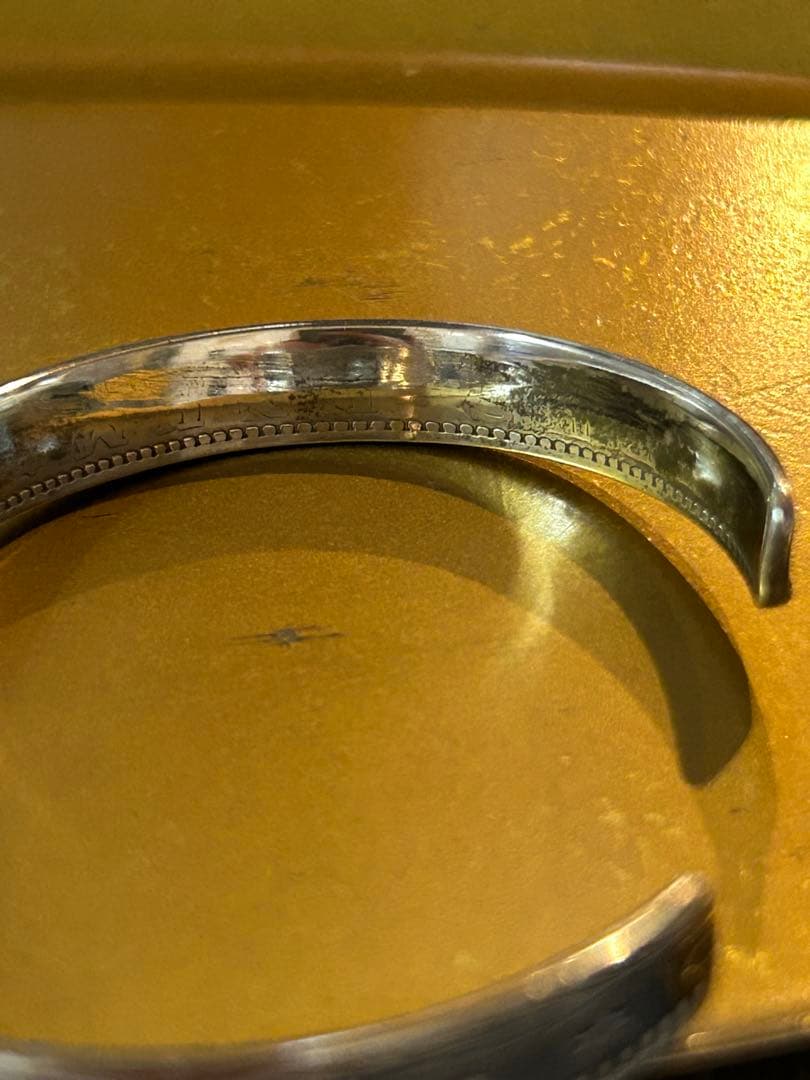 モルガン銀貨バングル