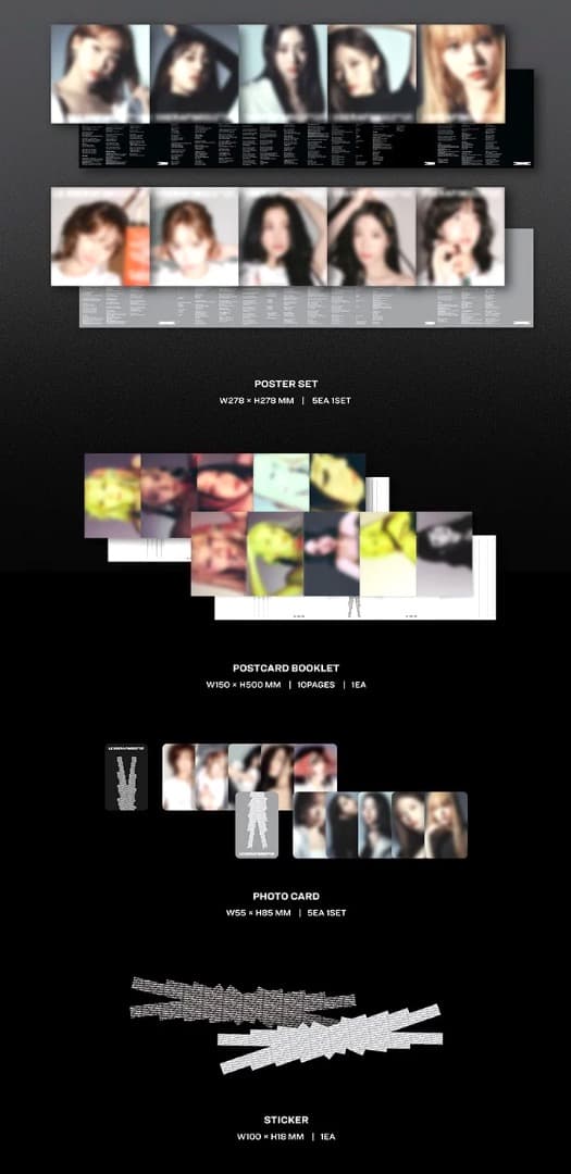 アナログ盤 LE SSERAFIM Easy Crazy Hot トレカ ルセラ