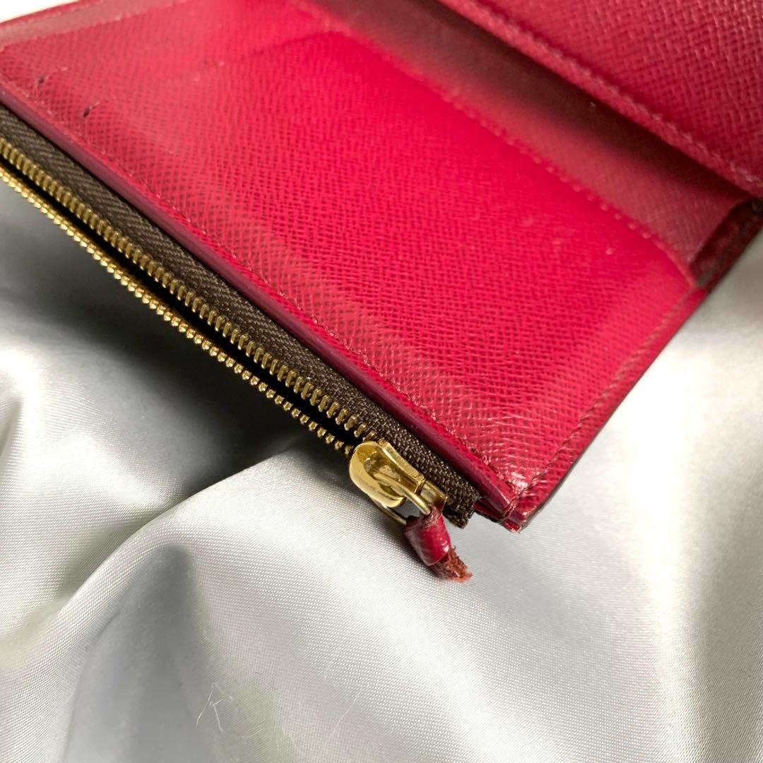 ルイヴィトン ポルトフォイユ・ヴィクトリーヌ モノグラム フューシャ