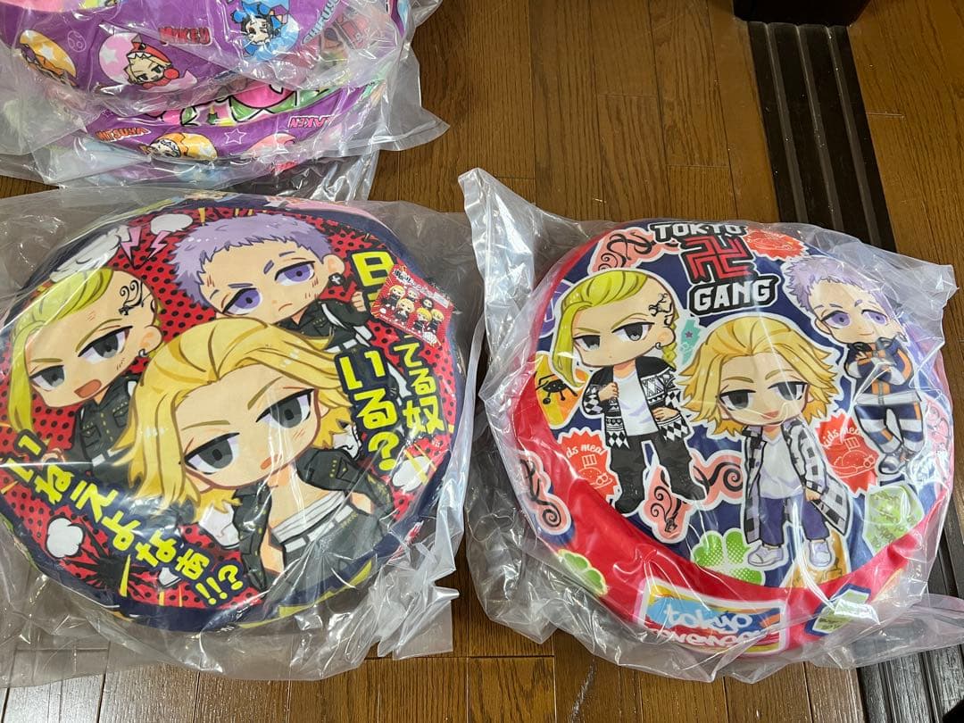 25個★東京リベンジャーズ クッション 約45cm マイキー ドラケン 花垣武道