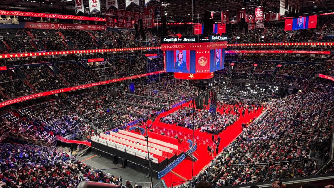 超希少2025年トランプ大統領就任式招待券(ピンク)