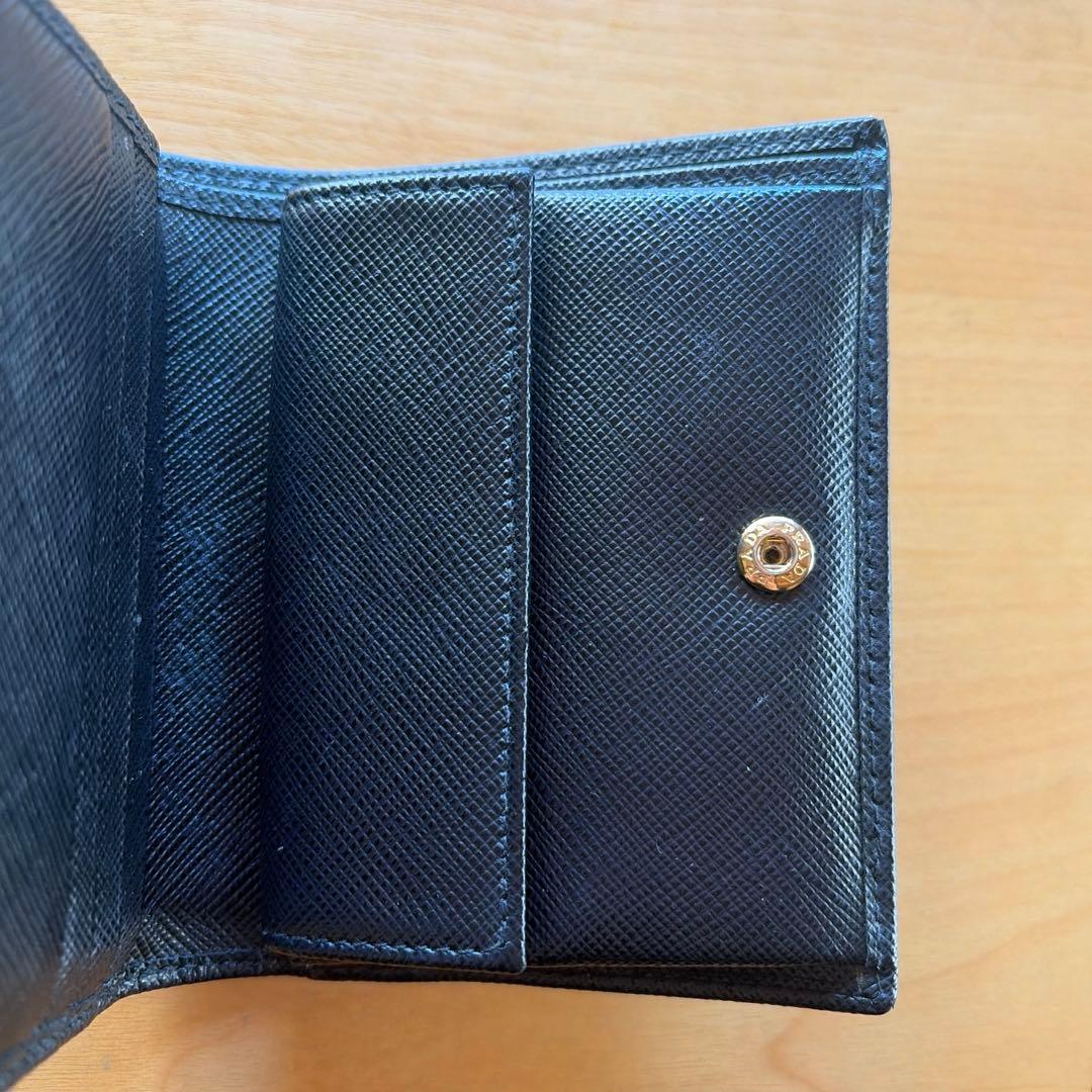 即購入可　PRADA プラダ　サフィアーノ　二つ折り財布　ミニ財布