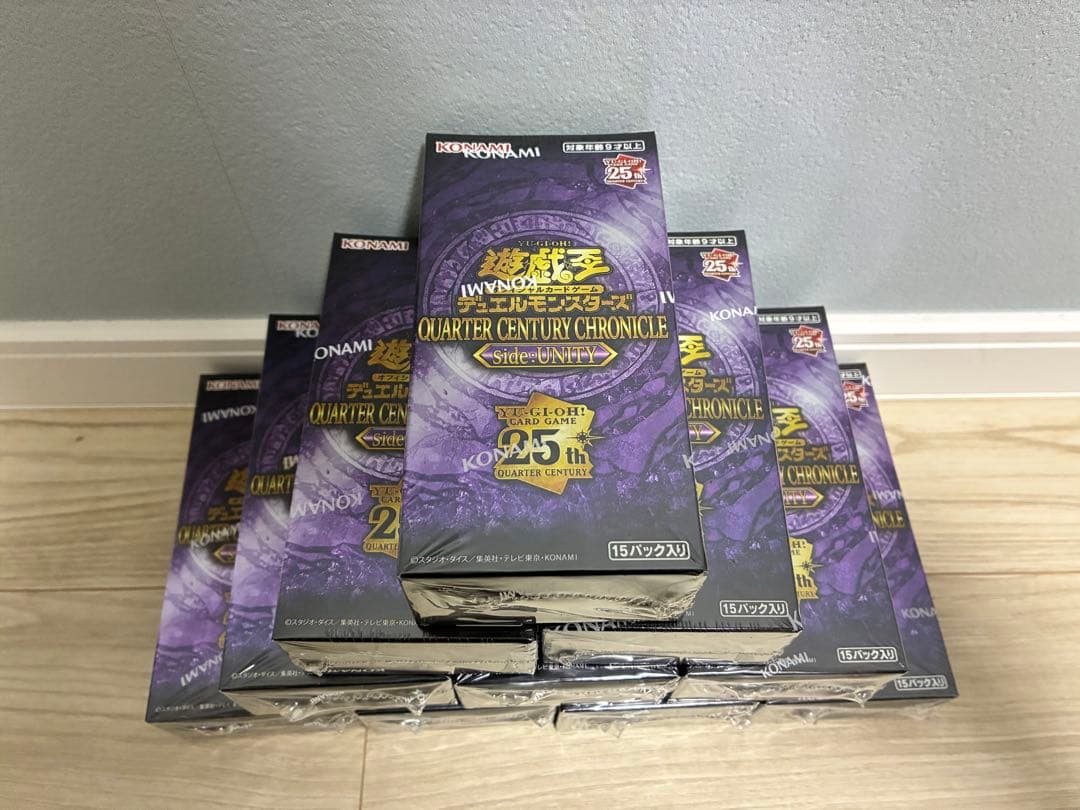 ◆新品・未開封◆クォーターセンチュリークロニクル　sideUnity 10BOX