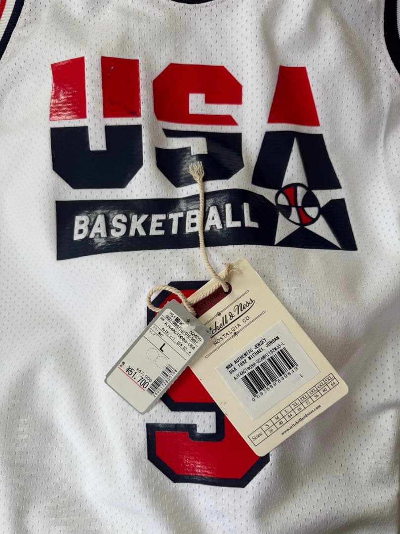 マイケルジョーダン 1992アメリカ代表ユニフォーム ドリームチーム