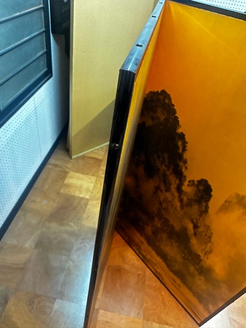 屏風　金色　和室　昭和