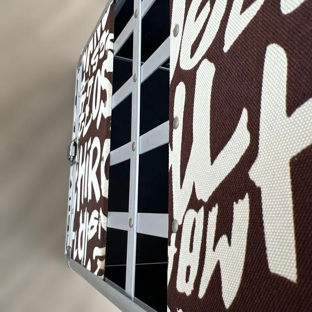 ペットハードキャリーバッグブラウン系小物入れ付き