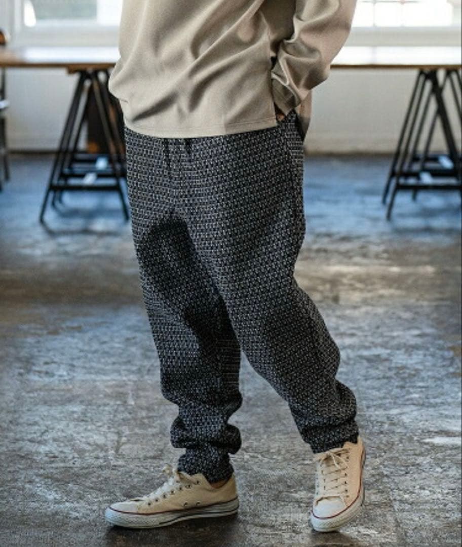 CAMBIO サルエルパンツ バルーン ワイドテーパード S デニム ジョガー