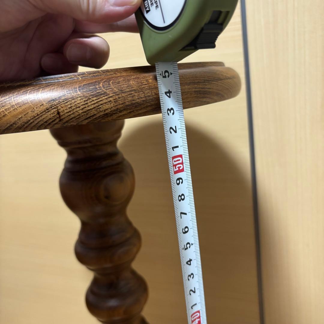 イタリア製ドマン Demain 花台　サイドテーブル　インテリア 家具 木製